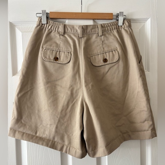 Vintage Beige High Waisted Shorts - Picture 3 of 6